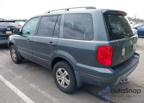 2004 Honda Pilot Ex from USA, damaged, VIN 2HKYF18454H570616
